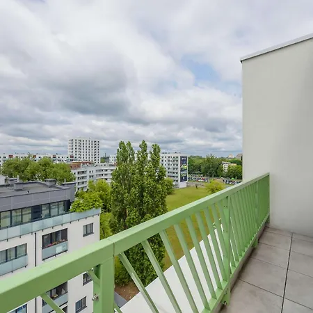 Elegant Metro Mlociny With Parking Perfect For Remote Work By Renters Апартаменты Варшава